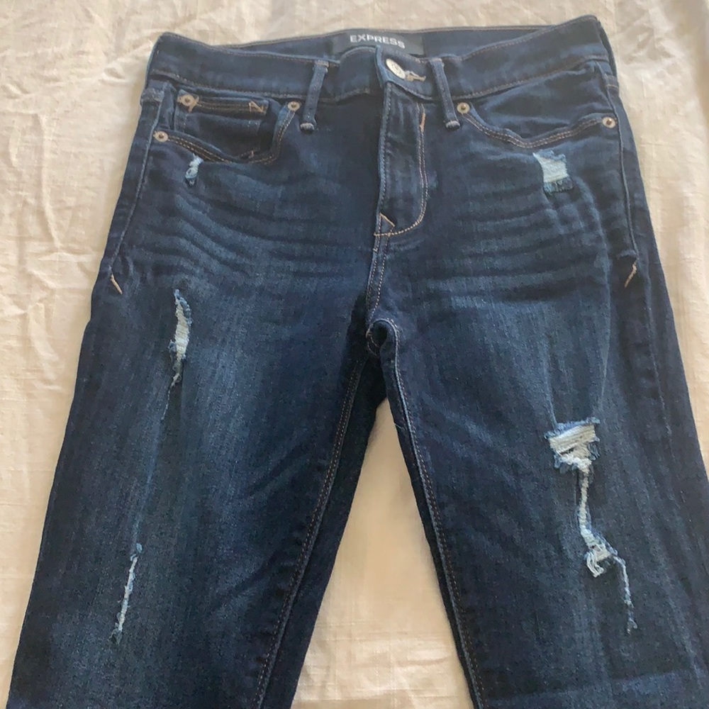 Mid rise Express jeggings
